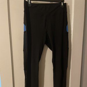 POP Fit Leggings "Bianca" Black/Blue pocket Size L